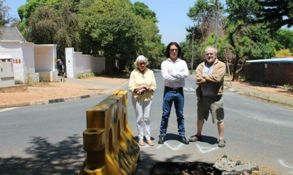 JRA Struggles to Repair Pothole