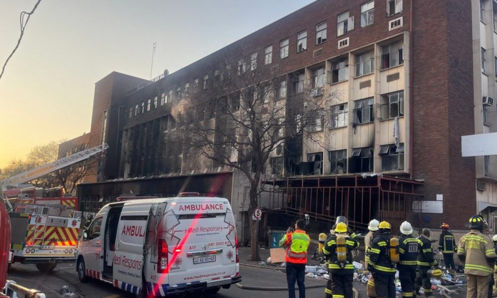 Johannesburg CBD Fire Commission venue non-compliant