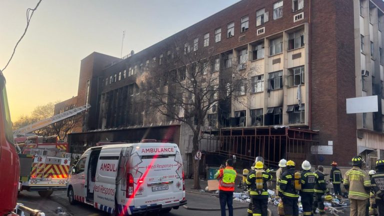 Johannesburg CBD Fire Commission venue non-compliant