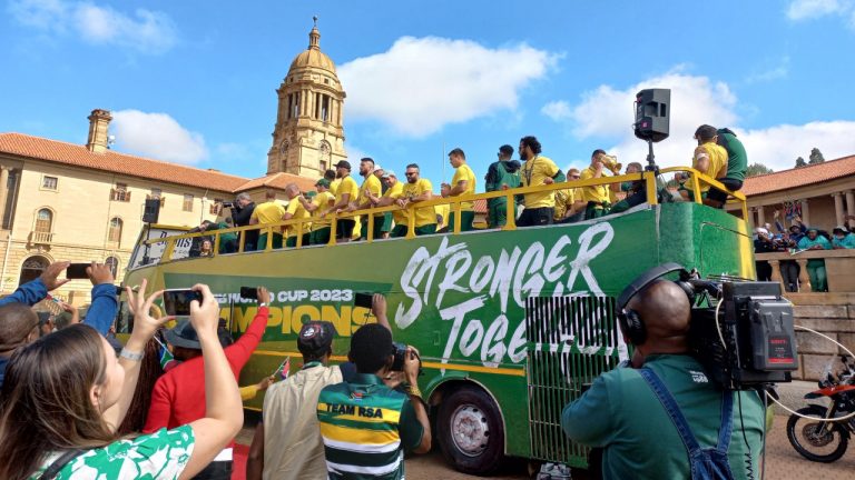 President Ramaphosa will welcome the Springboks