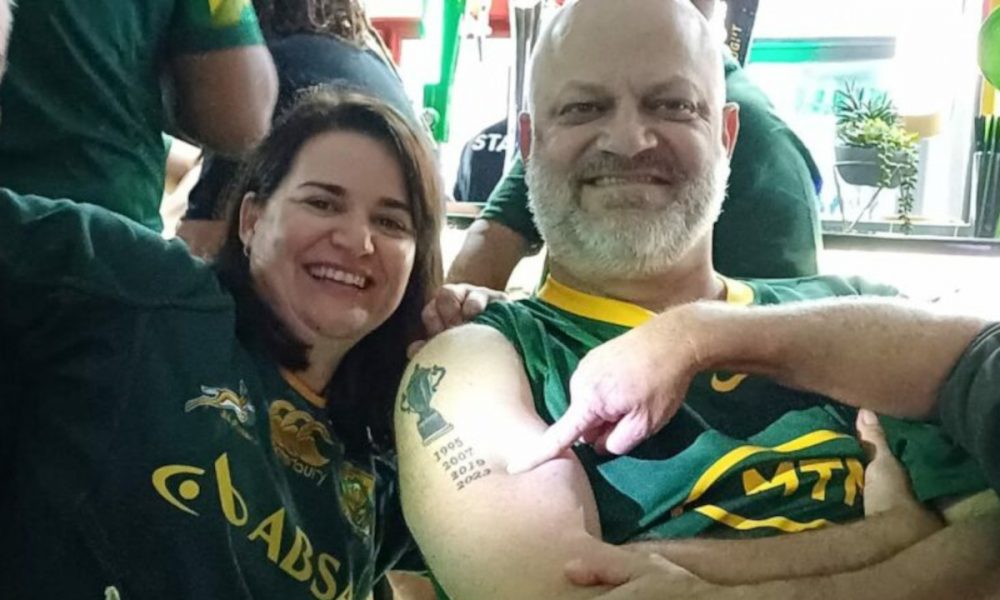 tattoo predicts springboks 2023 rwc win