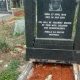 tombstone at Brakpan Cemetery was stolen