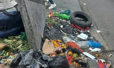 waste outside Alexandra Magistrate’s Court